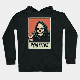 Stay Positive Vintage Design Hoodie